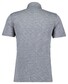 Ragman Soft Knit Flame Design Easy Care Polo Grijs Melange