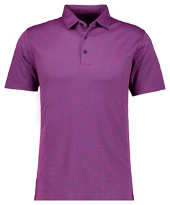 Ragman Soft Knit Flame Design Easy Care Polo Mulberry