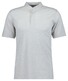 Ragman Soft Knit Flame Design Stand Up Collar Polo Ecru