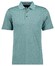 Ragman Soft Knit Jacquard Fantasy Collar Tipping Polo Sage Green
