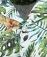 Ragman Soft Knit Jersey Fantasy Leaves Pattern Overhemd Groen-Multi
