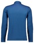 Ragman Soft Knit Long Sleeve Chest Pocket Polo Donker Blauw