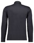 Ragman Soft Knit Long Sleeve Chest Pocket Polo Zwart