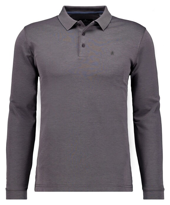 Ragman Soft Knit Modern Fit Easy Care Polo Dark Slate