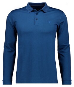 Ragman Soft Knit Modern Fit Easy Care Polo Donker Blauw