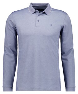 Ragman Soft Knit Modern Fit Easy Care Polo Duivenblauw