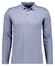 Ragman Soft Knit Modern Fit Easy Care Polo Duivenblauw