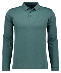 Ragman Soft Knit Modern Fit Easy Care Polo Mosgroen
