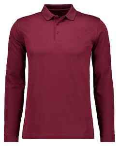 Ragman Soft Knit Modern Fit Easy Care Polo Rood