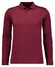 Ragman Soft Knit Modern Fit Easy Care Polo Rood