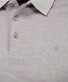 Ragman Soft Knit Modern Fit Easy Care Polo Zilvergrijs