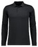 Ragman Soft Knit Modern Fit Easy Care Poloshirt Black