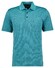 Ragman Soft Knit Subtle Jacquard Pattern Polo Emerald