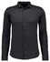 Ragman Soft Knit Uni Color Easy Care Overhemd Zwart