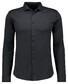 Ragman Soft Knit Uni Color Easy Care Overhemd Zwart