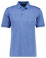 Ragman Softknit Allover Dot Pattern Polo Aqua