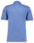 Ragman Softknit Allover Dot Pattern Polo Aqua