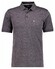 Ragman Softknit Allover Dot Pattern Polo Leisteen