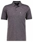 Ragman Softknit Allover Dot Pattern Polo Leisteen