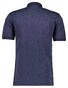 Ragman Softknit Allover Dot Pattern Polo Marine