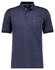 Ragman Softknit Allover Dot Pattern Polo Marine