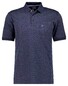 Ragman Softknit Allover Dot Pattern Polo Marine