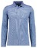Ragman Softknit Easy Care Mini Jacquard Design Polo Blauw
