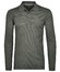 Ragman Softknit Easy Care Mini Jacquard Design Polo Grijs Melange