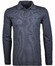 Ragman Softknit Easy Care Mini Jacquard Design Polo Marine