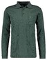 Ragman Softknit Easy Care Mini Jacquard Design Polo Mosgroen