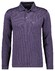 Ragman Softknit Easy Care Mini Jacquard Design Polo Paars