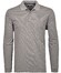 Ragman Softknit Easy Care Mini Jacquard Design Polo Silver