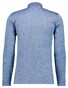 Ragman Softknit Easy Care Mini Jacquard Design Poloshirt Blue