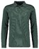 Ragman Softknit Easy Care Mini Jacquard Design Poloshirt Moss Green