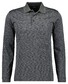 Ragman Softknit Easy Care Space Dyed Polo Slate Melange