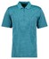 Ragman Softknit Fine Duo Line Zip Collar Polo Emerald
