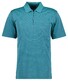 Ragman Softknit Fine Duo Line Zip Collar Polo Emerald