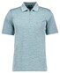 Ragman Softknit Fine Duo Line Zip Collar Polo Sage Green