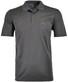 Ragman Softknit Fine Stripe Easy Care Polo Antraciet