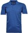 Ragman Softknit Fine Stripe Easy Care Polo Dark Blue Melange