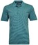 Ragman Softknit Fine Stripe Easy Care Polo Emerald