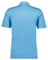 Ragman Softknit Fine Stripe Easy Care Polo Ibiza Blue