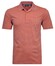 Ragman Softknit Fine Stripe Easy Care Polo Melon