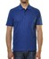 Ragman Softknit Fine Stripe Easy Care Polo Royal Blue
