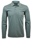Ragman Softknit Polo Fineline Rietgroen