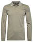 Ragman Softknit Polo Longsleeve Uni Breast Pocket Kitt