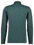 Ragman Softknit Polo Longsleeve Uni Breast Pocket Mosgroen