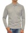 Ragman Softknit Polo Longsleeve Uni Breast Pocket Poloshirt Silver