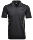 Ragman Softknit Poloshirt Breast Pocket Pima Cotton Mix Antraciet