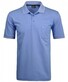 Ragman Softknit Poloshirt Breast Pocket Pima Cotton Mix Blauw